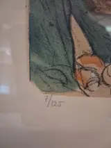 5 Litho’s Emile Bernard – foto 2 – kavel bij De Kringwinkel, Ieper