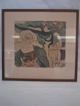 5 Litho’s Emile Bernard – foto 6 – kavel bij De Kringwinkel, Ieper