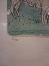 5 Litho’s Emile Bernard – foto 7 – kavel bij De Kringwinkel, Ieper