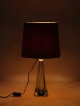 Val Saint Lambert lamp in groen kristalglas – foto 9 – kavel bij De Kringwinkel, Antwerpen