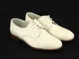 Witte leren Italiaanse herenschoenen - maat 44 – zo goed als nieuw – kavel bij De Kringwinkel, Antwerpen