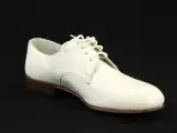 Witte leren Italiaanse herenschoenen - maat 44 – zo goed als nieuw – foto 7 – kavel bij De Kringwinkel, Antwerpen