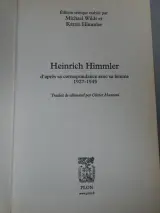 Boek: Heinrich Himmler - d'après sa correspondance avec sa femme 1927-1945 – foto 3 – kavel bij De Kringwinkel, Diest