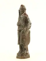 Bronzen beeld in de stijl van de Belfort torenwachters – foto 2 – kavel bij De Kringwinkel, Antwerpen