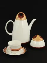Bareuther Waldsassen Bavaria Germany vintage koffieservies voor 6 personen – foto 7 – kavel bij De Kringwinkel, Antwerpen