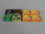 Verzameling van verschillende soorten lege videocassettes – kavel bij De Kringwinkel, Diest