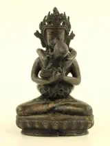 Bronzen Yab-Yum beeldje – kavel bij De Kringwinkel, Antwerpen