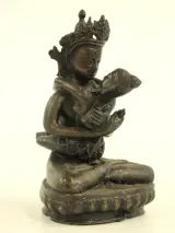Bronzen Yab-Yum beeldje – foto 2 – kavel bij De Kringwinkel, Antwerpen