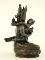 Bronzen Yab-Yum beeldje – foto 3 – kavel bij De Kringwinkel, Antwerpen