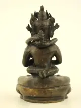 Bronzen Yab-Yum beeldje – foto 4 – kavel bij De Kringwinkel, Antwerpen