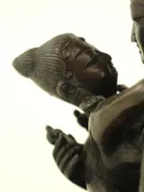 Bronzen Yab-Yum beeldje – foto 7 – kavel bij De Kringwinkel, Antwerpen