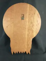Houten wanddecoratie Jezus met doornenkroon – foto 4 – kavel bij De Kringwinkel, Turnhout