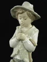 NAO by Lladró – Pastorcito con pájaro – José Roig – kavel bij De Kringwinkel, Antwerpen