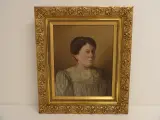 Damesportret - J. de Kleijn (1908?) – kavel bij De Kringwinkel, Leopoldsburg
