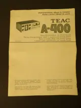 TEAC A-400 Stereo Cassette Deck – foto 7 – kavel bij De Kringwinkel, Leopoldsburg