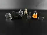 Set van vintage aanstekers – kavel bij De Kringwinkel, Heverlee