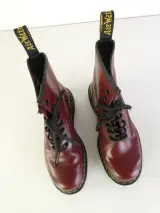 Gemerkte Dr. Martens – Model 1460 Smooth (Cherry Red) – Maat 38 – foto 6 – kavel bij De Kringwinkel, Heverlee