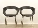 Azzolini Tinuper & Santantonio - paar Bisou stoelen - Italiaans design – kavel bij De Kringwinkel, Antwerpen