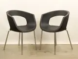 Azzolini Tinuper & Santantonio - paar Bisou stoelen - Italiaans design – foto 3 – kavel bij De Kringwinkel, Antwerpen