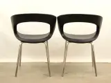 Azzolini Tinuper & Santantonio - paar Bisou stoelen - Italiaans design – foto 4 – kavel bij De Kringwinkel, Antwerpen
