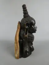 Houtsnijwerk Afrikaanse vrouwenbuste – foto 4 – kavel bij De Kringwinkel, Diest