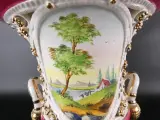 Vintage H. Sanders Italy dekselvaas in Capodimonte-stijl – foto 3 – kavel bij De Kringwinkel, Heverlee