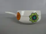 Vintage steelpan met kleurrijke bloemenprint – foto 4 – kavel bij De Kringwinkel, Diest