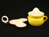 Goebel keramische citruspers met dienblad (1920 - 1970) – foto 3 – kavel bij De Kringwinkel, Antwerpen