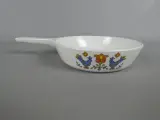 Pyroflam keramische pan met decoratie – foto 3 – kavel bij De Kringwinkel, Diest