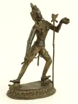 Messing beeld van een Vajrayogini – foto 3 – kavel bij De Kringwinkel, Antwerpen