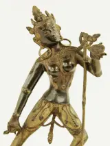 Messing beeld van een Vajrayogini – foto 8 – kavel bij De Kringwinkel, Antwerpen