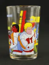 6 vintage drinkglazen – stripfiguren & popcultuur – foto 7 – kavel bij De Kringwinkel, Antwerpen