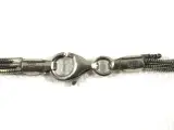 Kunstzinnige 925 Zilveren Halsketting + Hanger – foto 5 – kavel bij De Kringwinkel, Dilsen
