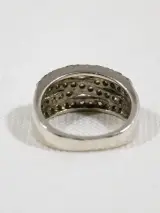 925 Zilveren Ring met Steentjes – foto 3 – kavel bij De Kringwinkel, Dilsen