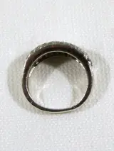 925 Zilveren Ring met Steentjes – foto 5 – kavel bij De Kringwinkel, Dilsen