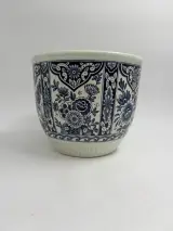 Delfts Blauwe Bloempot – Made for Royal Sphinx by Boch – kavel bij De Kringwinkel, Gent