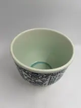 Delfts Blauwe Bloempot – Made for Royal Sphinx by Boch – foto 2 – kavel bij De Kringwinkel, Gent