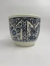Delfts Blauwe Bloempot – Made for Royal Sphinx by Boch – foto 4 – kavel bij De Kringwinkel, Gent
