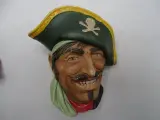 Set van 5 decoratieve wandmaskers met historische figuren – foto 2 – kavel bij De Kringwinkel, Oostende