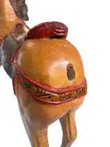 Antiek houten carrouselpaard – foto 5 – kavel bij De Kringwinkel, Gent