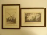 2 lithografieën van Guy Desarzens – kavel bij De Kringwinkel, Leopoldsburg