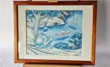 Lithografie Javier de Juan – foto 3 – kavel bij De Kringwinkel, Lochristi