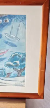 Lithografie Javier de Juan – foto 5 – kavel bij De Kringwinkel, Lochristi