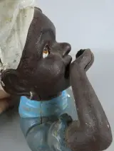 Vintage gietijzeren spaarpot figuur – foto 4 – kavel bij De Kringwinkel, Diest