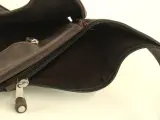 Jean-Louis Fourès - donkerbruine lederen crossbody / holstertas – foto 9 – kavel bij De Kringwinkel, Antwerpen