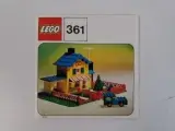 LEGO Legoland Set 361 (Tea Garden Cafe with Baker's Van) uit 1974 – foto 5 – kavel bij De Kringwinkel, Waardamme