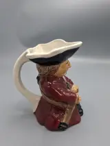 Vintage Shorter & Son Toby Jug "Soldier" (782) – Handgeschilderd Staffordshire Aardewerk – Engeland – foto 3 – kavel bij De Kringwinkel, Waardamme