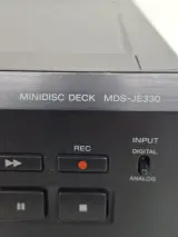 Sony MDS-JE330 MiniDisc Deck – Inclusief 5 Minidiscs – Getest met Garantie! – foto 3 – kavel bij De Kringwinkel, Waardamme