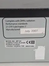 Geteste Professionele Numark MP102 Rackmount CD / MP3 Speler – Met Garantie! – foto 5 – kavel bij De Kringwinkel, Waardamme