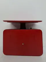 Vintage Stube Keukenweegschaal – Felrood – W.-Germany (Tot 10 kg) – foto 3 – kavel bij De Kringwinkel, Waardamme